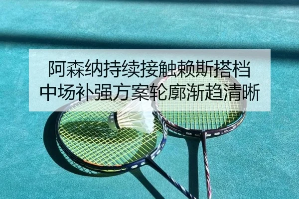 阿森纳持续接触赖斯搭档 中场补强方案轮廓渐趋清晰(c7entertainment)
